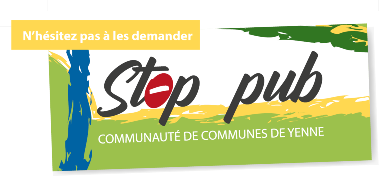 Autocollant « stop pub » pour les boites aux lettres